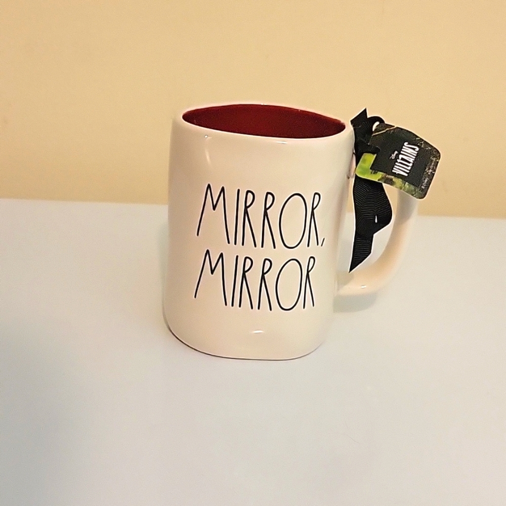 NWT Rae Dunn Disney Mirror Mirror Evil Queen Villain  mug